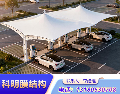 临沂小区汽车充电桩膜结构